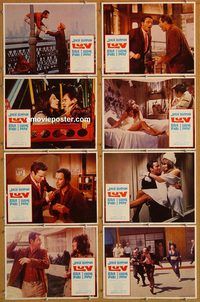 b077 LUV 8 movie lobby cards '67 Jack Lemmon, Peter Falk, Elaine May