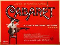 d372 CABARET British quad movie poster R02 Liza Minnelli, Bob Fosse