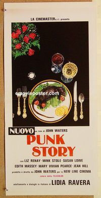 d223 DESPERATE LIVING Italian locandina movie poster '78 John Waters