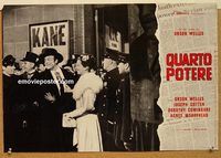 d264 CITIZEN KANE Italian photobusta movie poster R66 Orson Welles