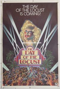 d099 DAY OF THE LOCUST special teaser movie poster '75 Sutherland