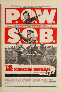 k674 MCKENZIE BREAK one-sheet movie poster '71 Brian Keith