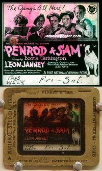 c206 PENROD & SAM movie glass slide '31 Leon Janney