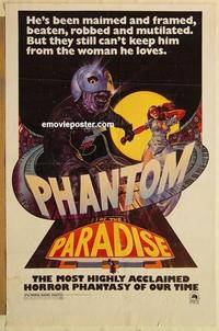 c667 PHANTOM OF THE PARADISE revised 1sh '74 Williams