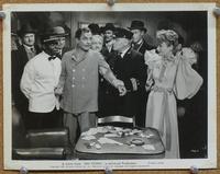 h748 SIN TOWN 8x10 '42 Clarence Muse, gambling scene!