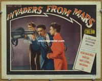 h415 INVADERS FROM MARS movie lobby card #4 '53 classic sci-fi!