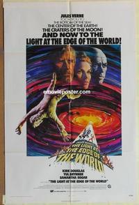 b848 LIGHT AT THE EDGE OF THE WORLD one-sheet movie poster '71 Kirk Douglas