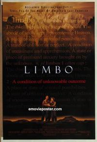 h799 LIMBO DS one-sheet movie poster '99 David Strathairn, John Sayles
