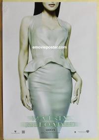 h819 MATRIX RELOADED teaser one-sheet movie poster '03 Persephone, Bellucci