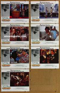 j047 BREWSTER'S MILLIONS 7 English movie lobby cards '85 Pryor, Candy