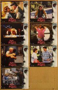 j033 APT PUPIL 7 movie lobby cards '98 Ian McKellen, Brad Renfro