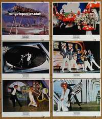 h883 BOY FRIEND 6 movie lobby cards '71 Twiggy, Tommy Tune