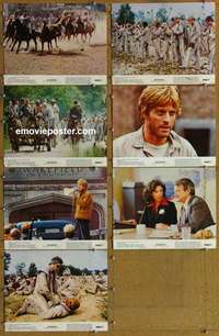 j049 BRUBAKER 7 11x14 movie stills '80 Robert Redford, Yaphet Kotto