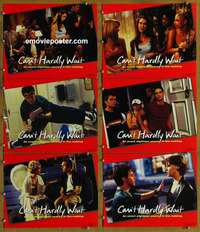 h886 CAN'T HARDLY WAIT 6 movie lobby cards '98 Jennifer Love Hewitt