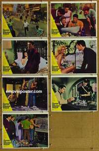 j051 CAPER OF THE GOLDEN BULLS 7 movie lobby cards '67 Boyd, Mimieux