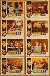 j239 CELL 2455 DEATH ROW 8 movie lobby cards '55 Caryl Chessman bio!