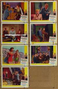 j055 CHAMPION 7 movie lobby cards '49 Kirk Douglas, boxing classic!