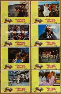 j242 CHITTY CHITTY BANG BANG 8 movie lobby cards '69 Dick Van Dyke