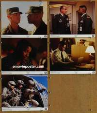 h766 COURAGE UNDER FIRE 5 11x14 movie stills '96 Washington, Ryan