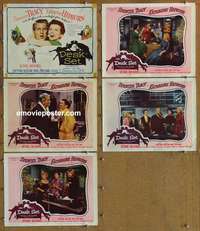 h773 DESK SET 5 movie lobby cards '57 Spencer Tracy, Kate Hepburn