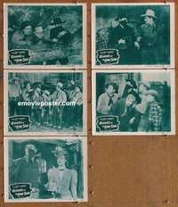 h834 RIDERS OF THE LONE STAR 5 movie lobby cards '47 Durango Kid