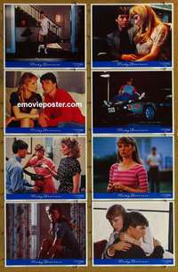 j332 RISKY BUSINESS 8 movie lobby cards '83 Tom Cruise, De Mornay