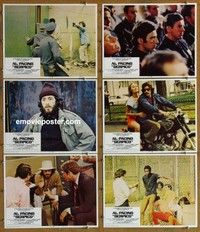 h987 SERPICO 6 movie lobby cards '74 Al Pacino crime classic!