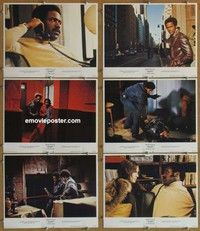 h988 SHAFT 6 movie lobby cards '71 Richard Roundtree classic!