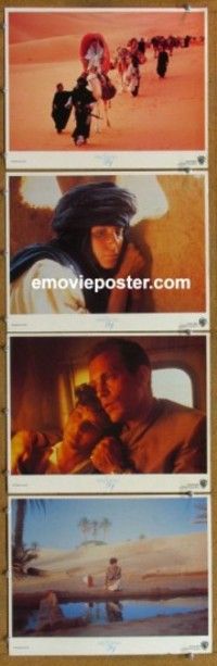 h694 SHELTERING SKY 4 movie lobby cards '90 Bernardo Bertolucci, Winger