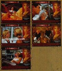 h841 SPECIES 2 5 movie lobby cards '98 sexy Natasha Henstridge!