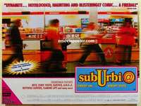 k612 SUBURBIA DS British quad movie poster '96 Richard Linklater