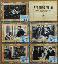 k247 SEVENTH VEIL 5 Italian photobusta movie posters '54 Mason, Todd