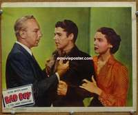 z328 BAD BOY movie lobby card '49 Audie Murphy, Lloyd Nolan