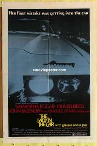 e167 LADY IN THE CAR one-sheet movie poster '70 Samantha Eggar