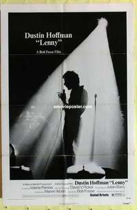 e140 LENNY one-sheet movie poster '74 Dustin Hoffman, Perrine, Bob Fosse