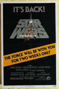 d360 STAR WARS 1sh movie poster R81 George Lucas classic!