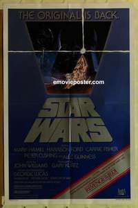 d361 STAR WARS 1sh movie poster R82 George Lucas sci-fi classic!