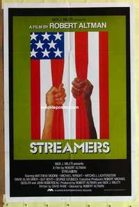 d340 STREAMERS one-sheet movie poster '83 Robert Altman, Modine, Vietnam!