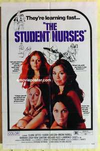 d335 STUDENT NURSES one-sheet movie poster '70 ultra sexy hospital gals!