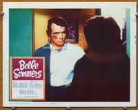 f310 BELLE SOMMERS movie lobby card '62 David Janssen scuffed up!