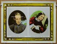 f517 GONE WITH THE WIND color glos 11x14 movie still '39 Leslie Howard