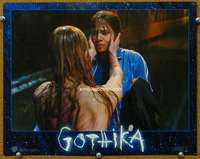 f520 GOTHIKA movie lobby card #1 '03 Halle Berry in the rain!