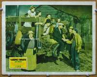 f524 GRAPES OF WRATH movie lobby card '40 entire cast on truck!