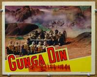 f533 GUNGA DIN movie lobby card '39 George Stevens Indian epic!