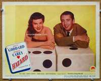 f543 HAZARD movie lobby card #6 '48 Paulette Goddard, Macdonald Carey