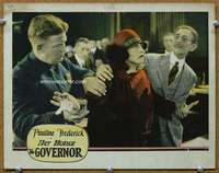 f548 HER HONOR THE GOVERNOR movie lobby card '26 Pauline Frederick