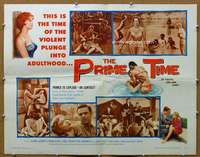 j350 PRIME TIME half-sheet movie poster '60 Herschell Gordon Lewis