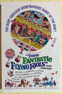 k173 THOSE FANTASTIC FLYING FOOLS one-sheet movie poster '67 Gert Froebe