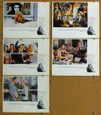 q505 APRIL FOOLS 5 movie lobby cards '69 Lemmon, Catherine Deneuve