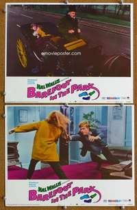 q839 BAREFOOT IN THE PARK 2 movie lobby cards '67 Redford, Jane Fonda